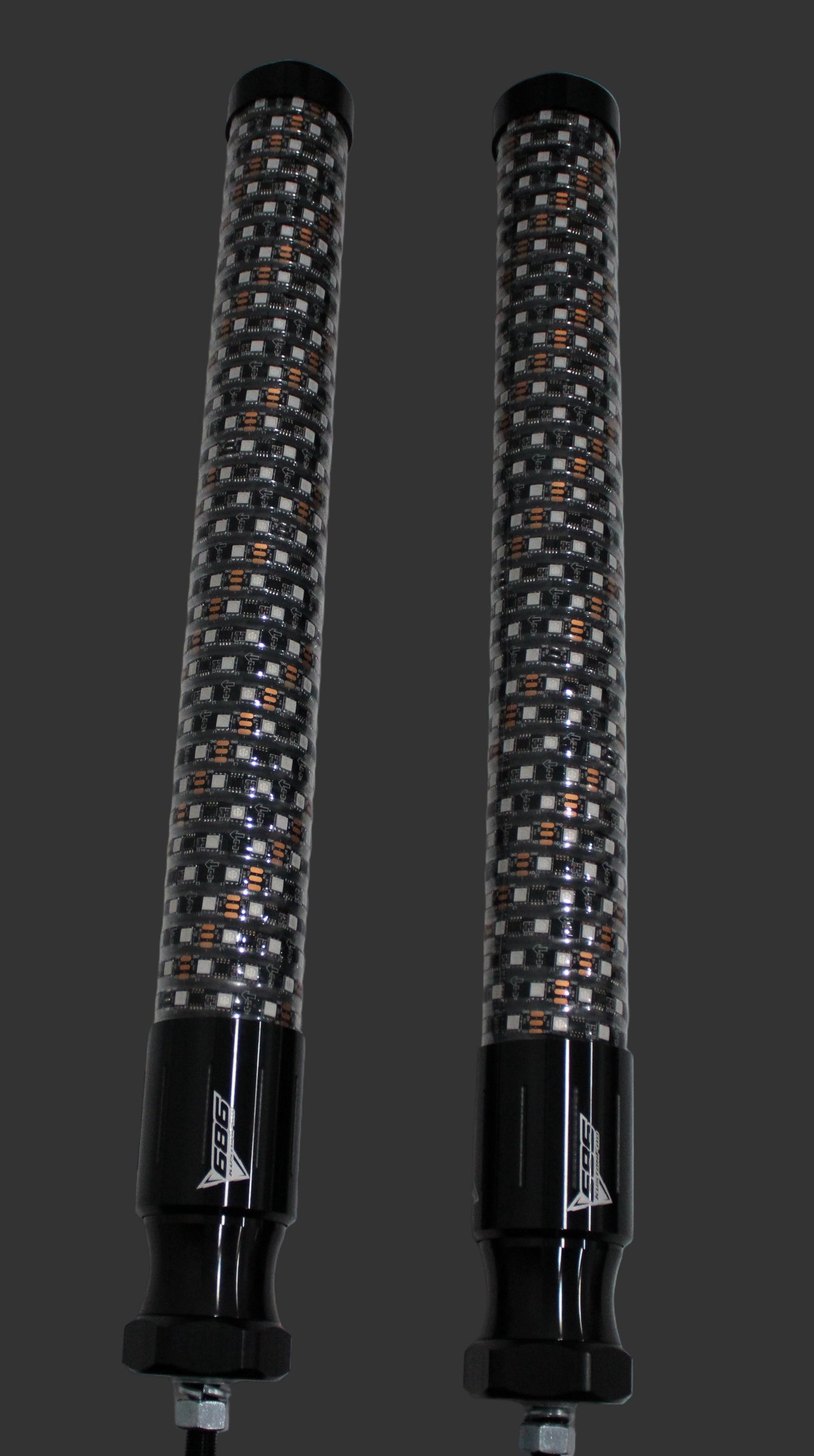 2FT Led Whip Lights RGB Waterproof Multi-color Remote & APP Control