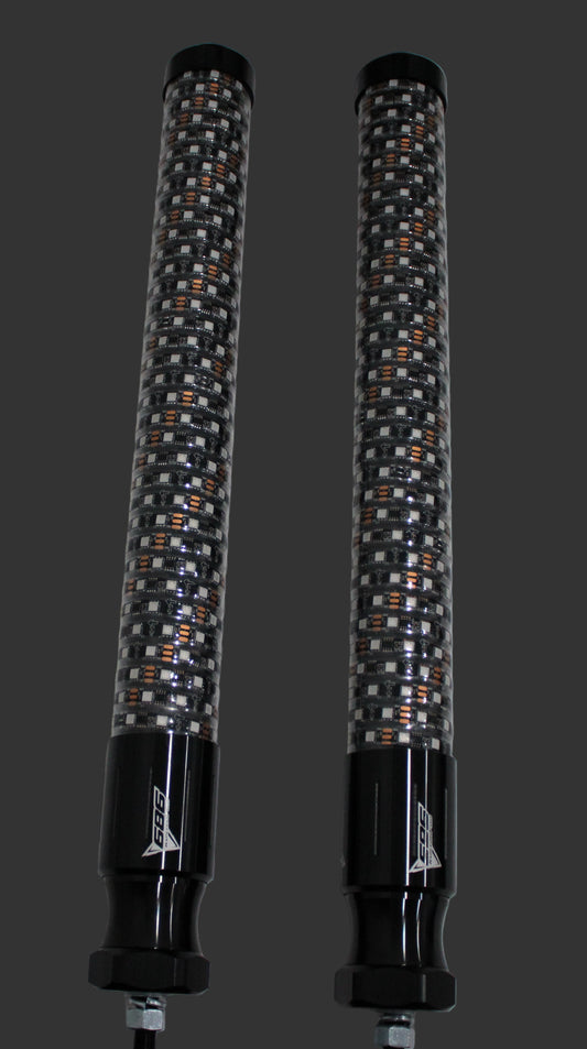 2FT Led Whip Lights RGB Waterproof Multi-color Remote & APP Control